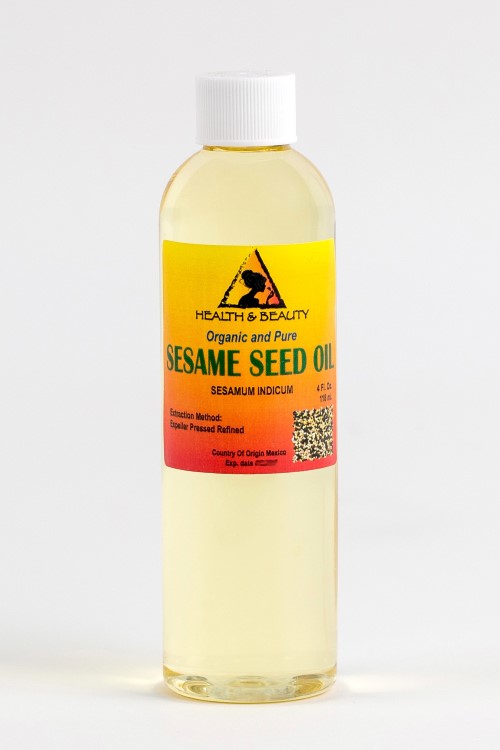 Sesame oil refined organic carrier expeller pressed 100 pure 4 oz buy